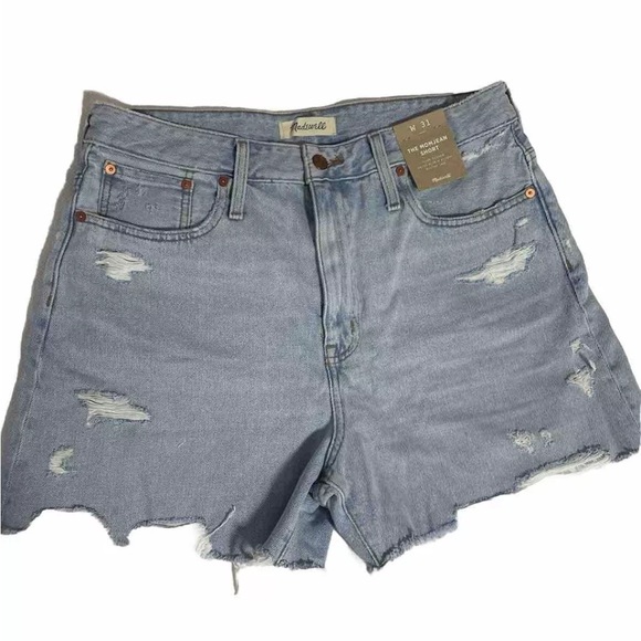 Madewell women’s denim shorts The Mom
Jean   Size 31  NWT - Picture 4 of 10